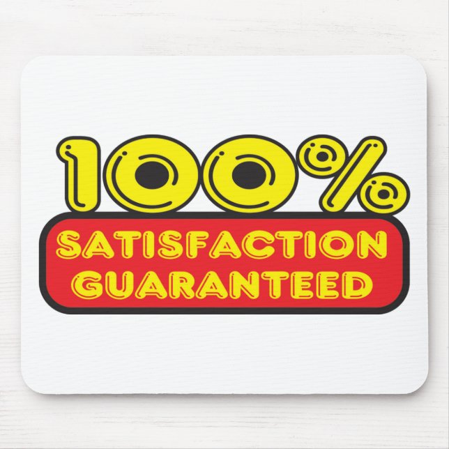 Zufriedenheit Mousepad (Vorne)