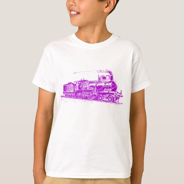 Zug 03 - Lila T-Shirt (Vorderseite)