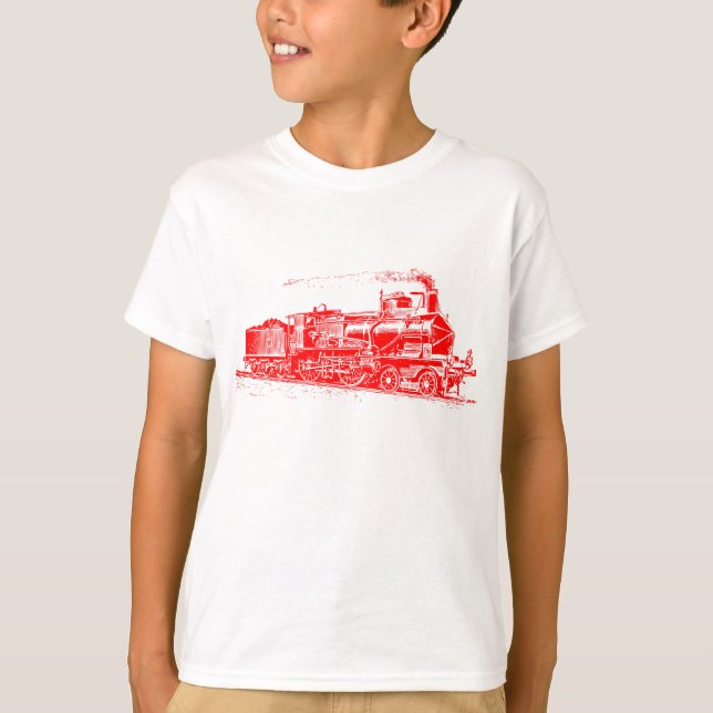 Zug 03 - Rot T-Shirt (Vorderseite)