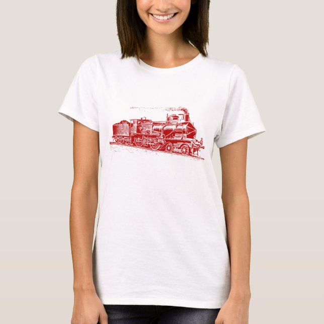 Zug 03 - Ruby Red T-Shirt (Vorderseite)