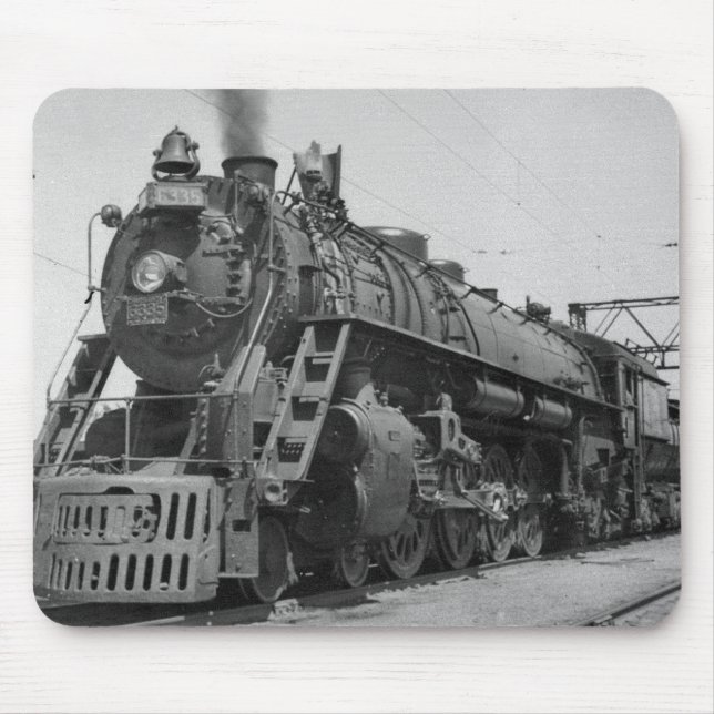 Zug #17 des GTW Dampf-Motor-#6335 Mousepad (Vorne)