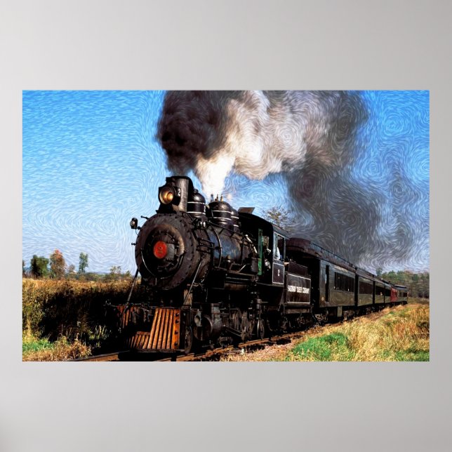 Zug 2 Print Poster (Vorne)