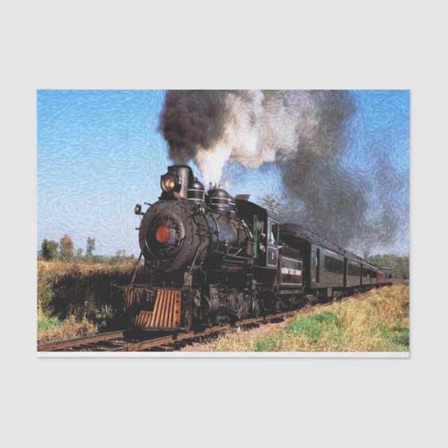 Zug 2 seidenpapier (Vorderseite)