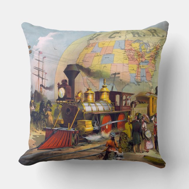 Zug 33 Pillow Kissen (Vorderseite)