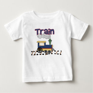 Zug auf Gleis Baby T-shirt