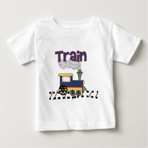 Zug auf Gleis Baby T-shirt