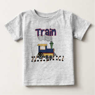 Zug auf Schiene Baby T-shirt