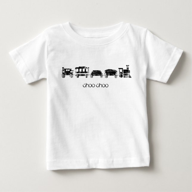 Zug Baby T-shirt (Vorderseite)