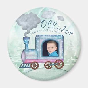 Zug Birthday Chugga Chugga zwei zwei Fotos Magnet