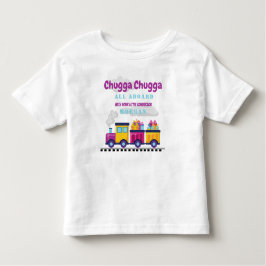 Zug Chugga Choo Cartoon jedes Lebensalter Kleinkind T-shirt