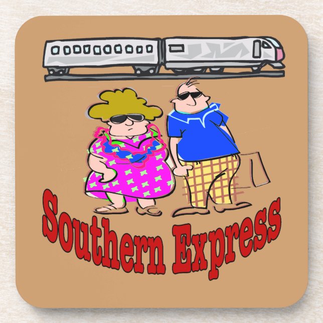 Zug Couple, Southern Express, Untersetzer (Vorderseite)