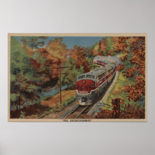 Zug-D Thoroughbred, Monon Poster