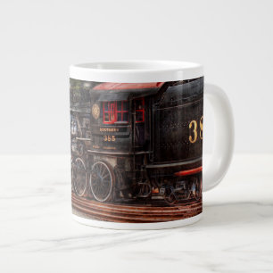 Zug - Dampf - Der Job des Schaffners Jumbo-Tasse