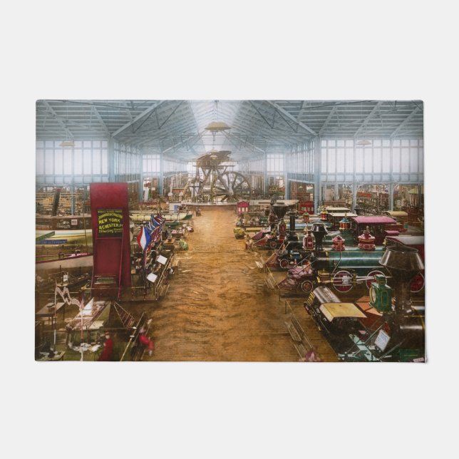 Zug - Der neue Zug riecht 1876 Fußmatte (Vorderseite)