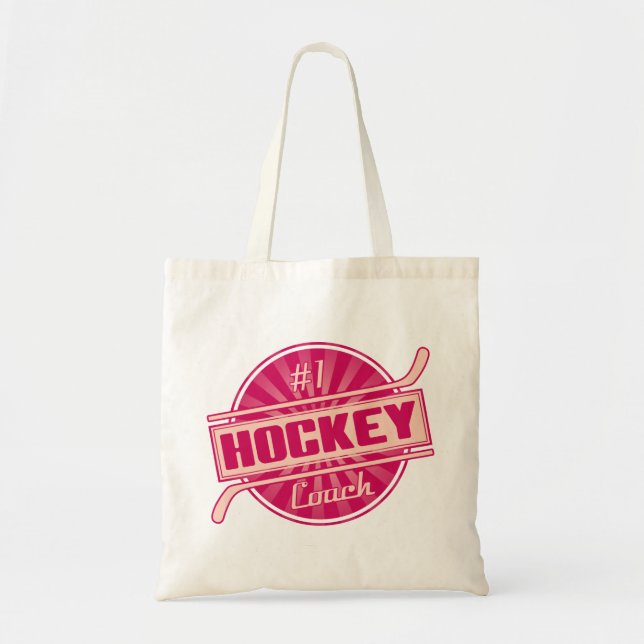 Zug des Hockey-#1 Tragetasche (Vorne)
