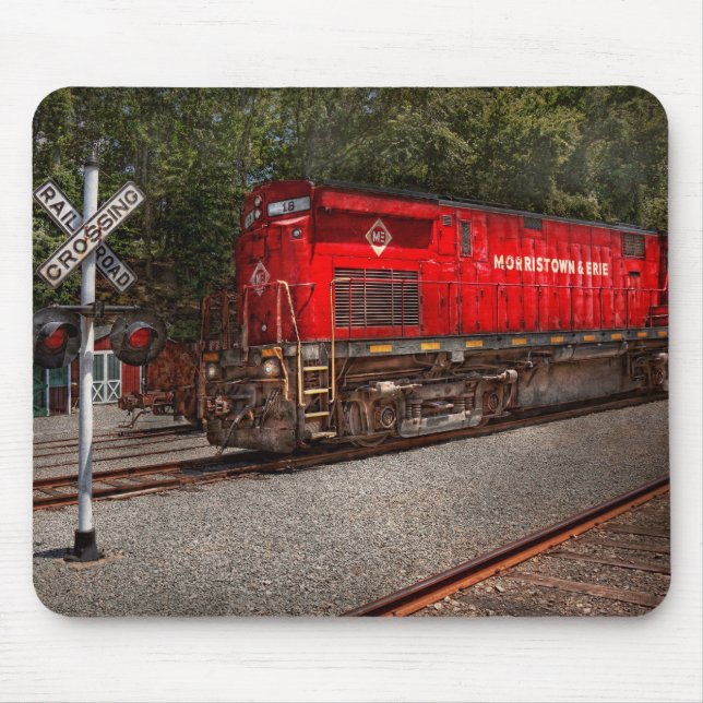 Zug - Diesel - Morristown Erie Mousepad (Vorne)