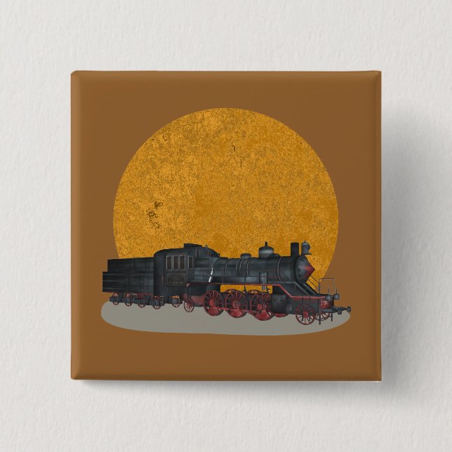 Zug-Flair-Knopf Button (Vorderseite)