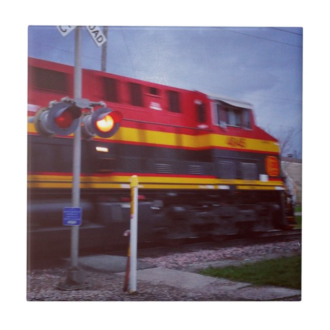 Zug Fliese (Vorderseite)