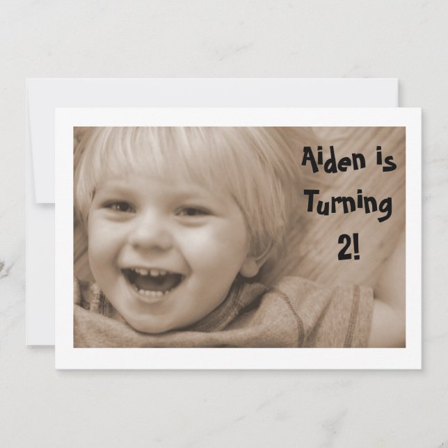 Zug-Geburtstags-Einladung Einladung (Vorderseite)