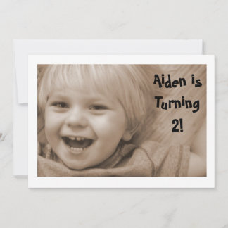 Zug-Geburtstags-Einladung Einladung