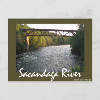 Zug-Gestell Postkarte