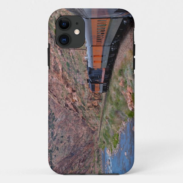 Zug in einer Schlucht iPhone 5 Case-Mate Barely Do Hülle (Rückseite)