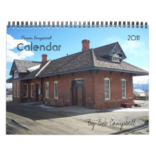 Zug inspiriert kalender
