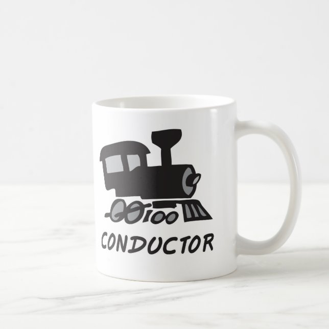 Zug-Leiter Kaffeetasse (Rechts)