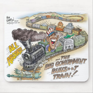 Zug Mousepad des Sumpf-reg. BullSh*t