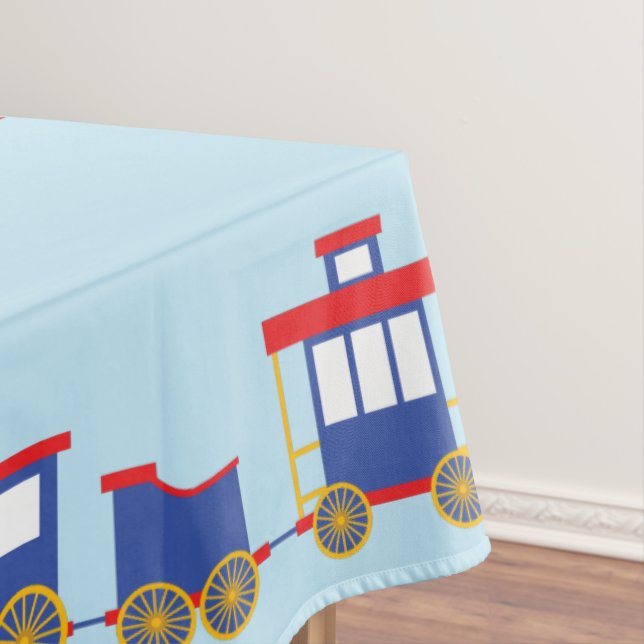 Zug Niedlich Choo-Choo 1. Geburtstag Party Thema Tischdecke (Beispiel)