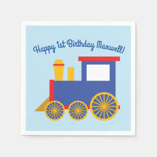 Zug niedliches Choo-Choo 1. Serviette