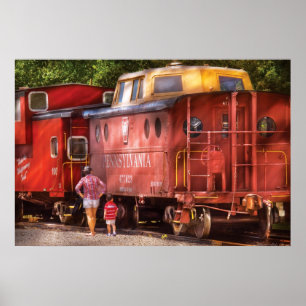 Zug - Pennsylvania, Northern Region Caboose, 477 Poster