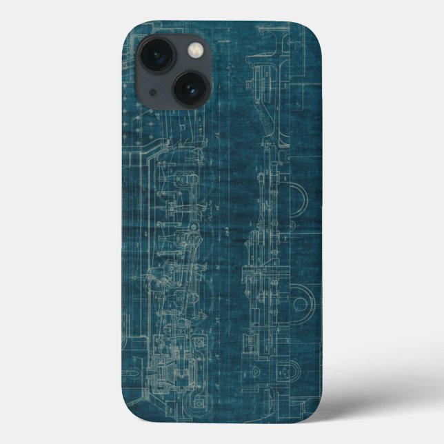 Zug-Plan I Case-Mate iPhone Hülle (Rückseite)
