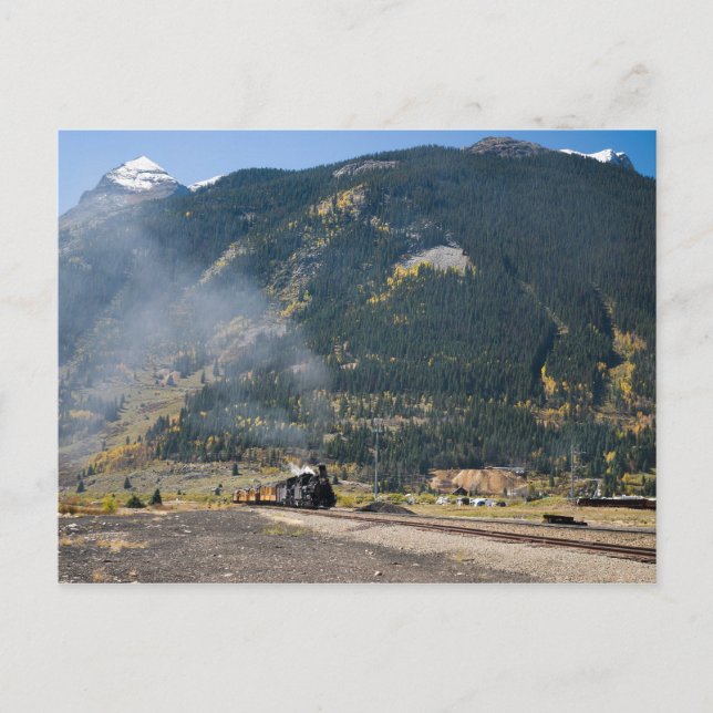 Zug Postkarte (Vorderseite)