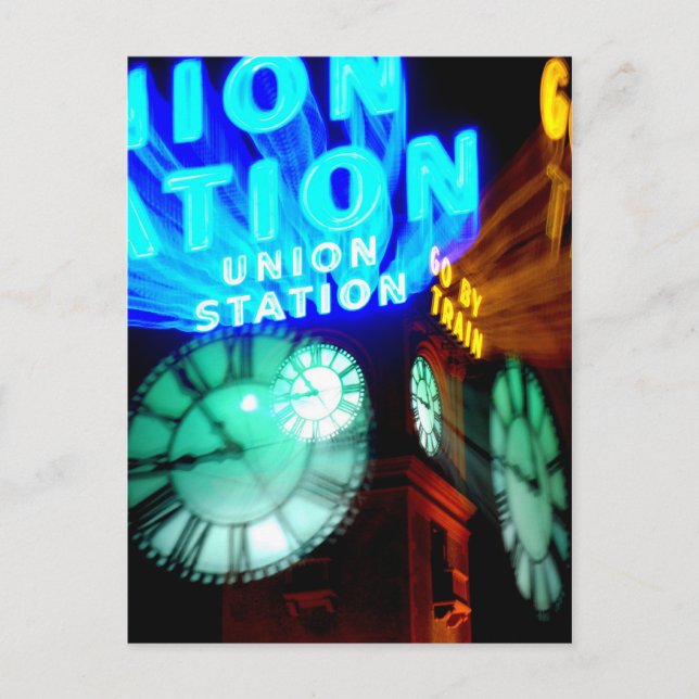 Zug Postkarte (Vorderseite)