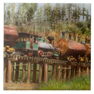 Zug - Protokollierung - Die morgendliche Müllhalde Fliese