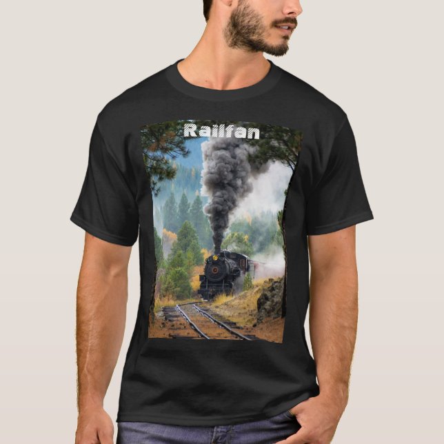 Zug Railfan T-Shirt (Vorderseite)