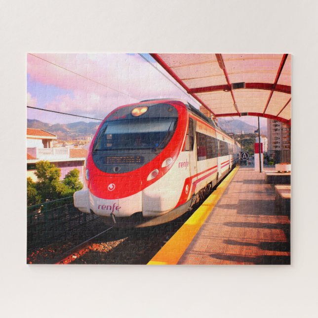 Zug "Renfe" in Spanien Puzzle (Horizontal)
