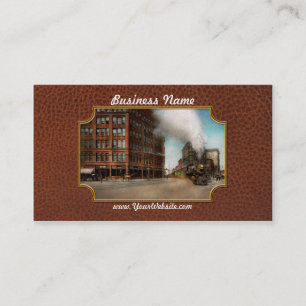 Zug - respektieren Sie den Zug 1905 Visitenkarte