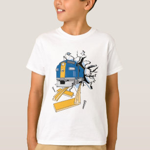 Zug-Riss T-Shirt