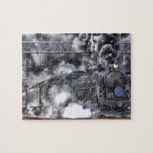 Zug-sich fortbewegendes Puzzle