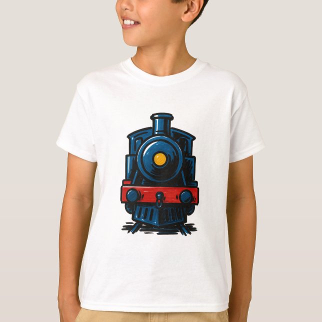 Zug/Train T-Shirt (Vorderseite)