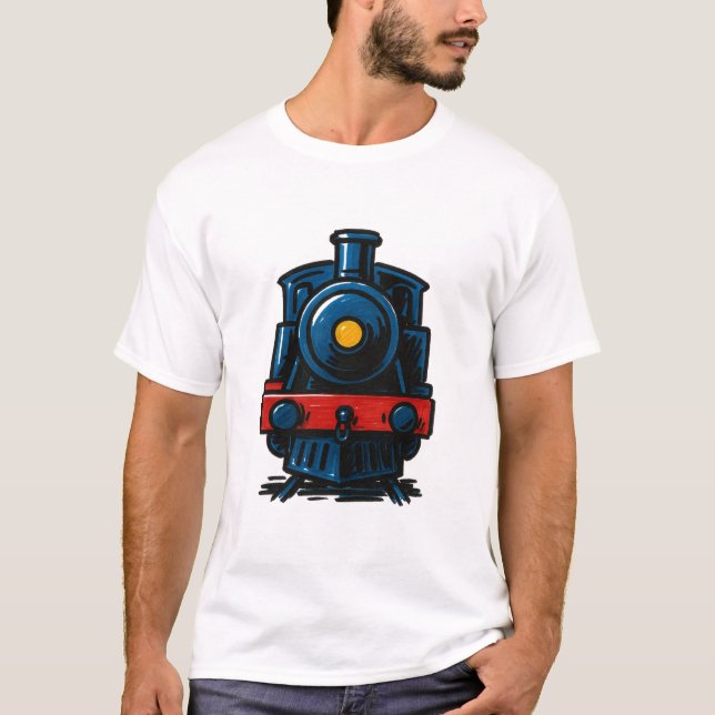 Zug/Train T-Shirt (Vorderseite)