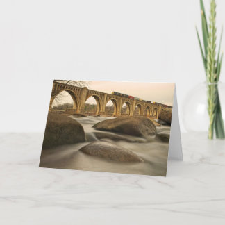 Zug über James River Karte