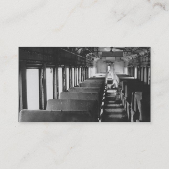 Zug-Visitenkarte Visitenkarte (Vorderseite)