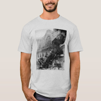 Zug-Wrack bei Montparnasse (1895) T-Shirt