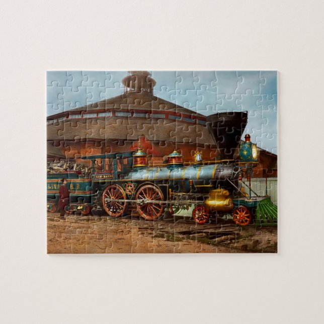 Zug - Ziviler Krieg - General Haupt 1863 Puzzle (Horizontal)