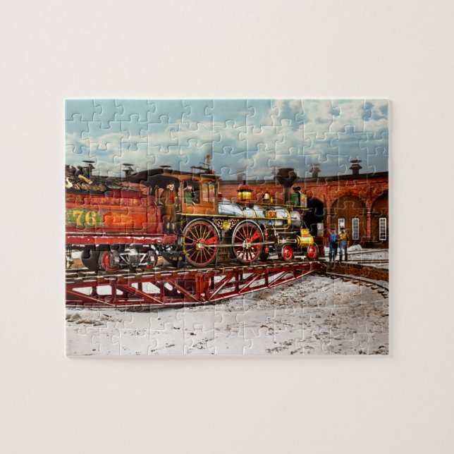 Zug - Ziviler Krieg - Liebe 1869 Puzzle (Horizontal)