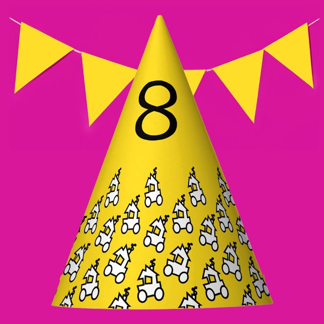 Zug zum Geburtstag Partyhütchen (Von Creator hochgeladen)