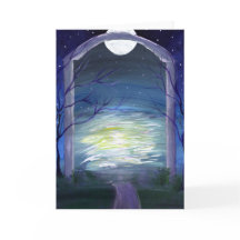 Zugang am Rand von für immer: Feen-Hafen-Gruß